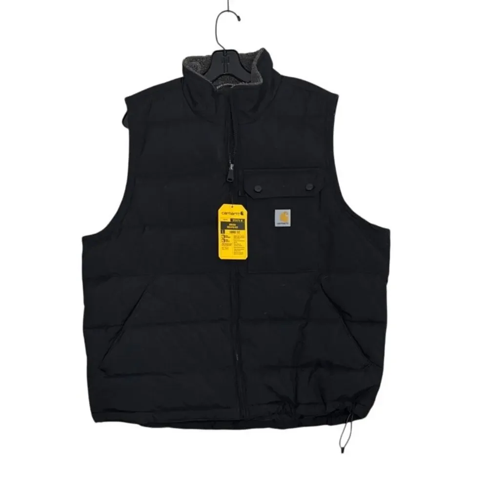 Carhartt Men's Rain Defender Relaxed Fit Midweight Insulated Vest Size Large New